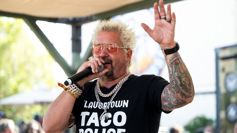 Guy Fieri in TACO shirt