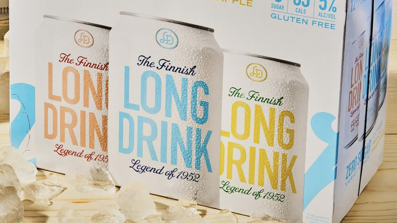 cases of Long Drink