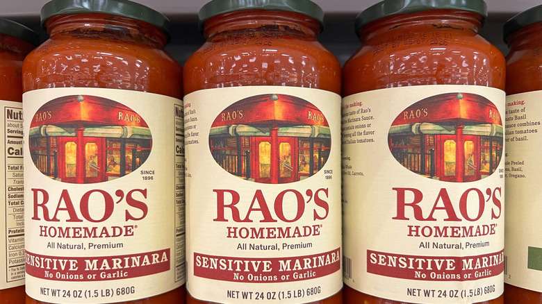Rao's jarred pasta sauce